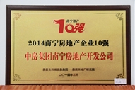 A2、2014南寧房地產企業(yè)10強